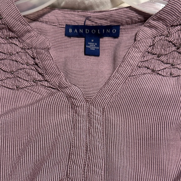 Bandolino‎ Women's Mauve Blouse - Picture 15 of 16
